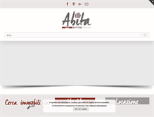 Tablet Screenshot of immobiliareabita.com